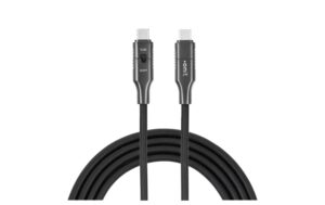 onit USB-SecurityKabel C-C schwarz 1.5m USB3.2Gen2 / 100W / 10Gbps / 4K@60Hz/Switch kaufen Schweiz | Mediatech.ch