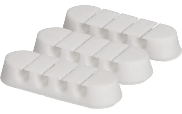MULTI STOP Set 3x weiss 2 Stück, 10.2x4cm, weiss