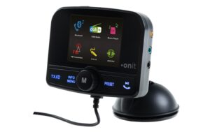 onit DAB-FM-Transmitter Media&Assist DAB&DAB+/2.4TFT/RDS/BT/TFcard/AUXout