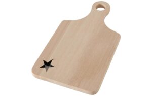 Boltze Schneidebrett Sternchen Buche, 25.5x14.2cm
