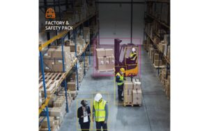 Hanwha Vision AIA-C01FAC Factory & Safety AI Analytics Pack