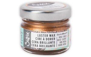 Sizzix Glanzwachs Roségold 20ml für ein Glitzer-Finish