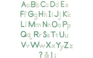 Sizzix Stanzset Buchstaben Essential Type by Lisa Jones