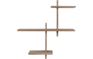 House Nordic Wandregal Gavi, Holz 53x15x56 cm, Kiefernholz