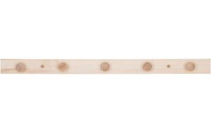 House Nordic Garderobeleiste Abano Nature, 70x4x4 cm (LxBxT), Pappel kaufen Schweiz | Mediatech.ch