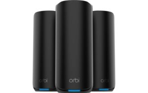 Netgear RBE873B Orbi Tri-Band Mesh 3-Set WiFi 7 System 3-Set schwarz