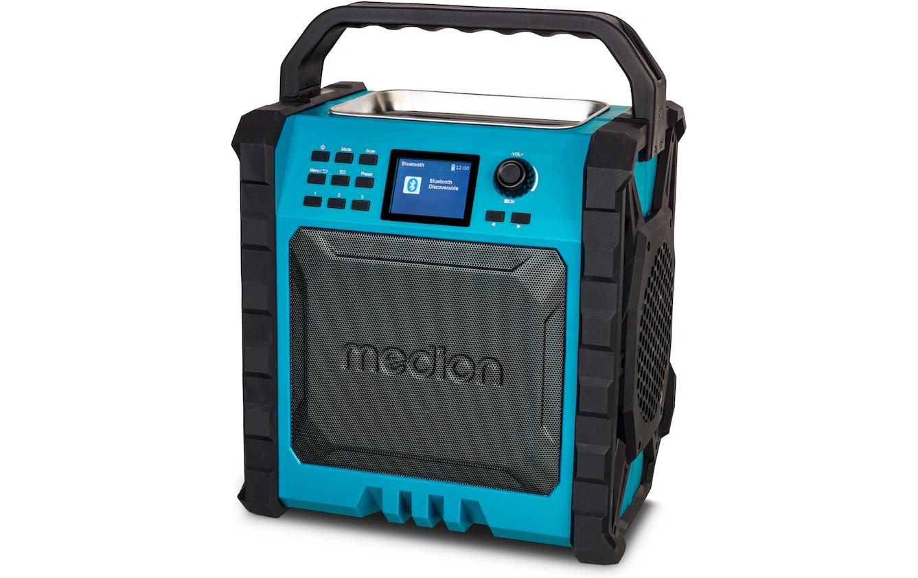 1829060 - Mediatech Medion LIFE P66896 Baustellenradio DAB+, Bluetooth, bis 10h Akku kaufen Schweiz | Mediatech.ch
