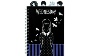 Undercover Notizbuch Wednesday 80 Seiten, liniert, A5