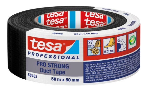 Tesa Pro Strong Duct Tape Schwarz - 50 m x 50 mm kaufen Schweiz | Mediatech.ch