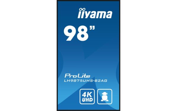 1831471_1 - Mediatech Iiyama LH9875UHS-B2AG 98, IPS, UHD, 500cd, OPS Slot, Android