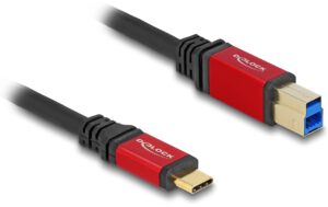 Delock USB3.2 Kabel C-Stecker - B-Stecker 2.0m, 5Gbps, Gen1, schwarz kaufen Schweiz | Mediatech.ch