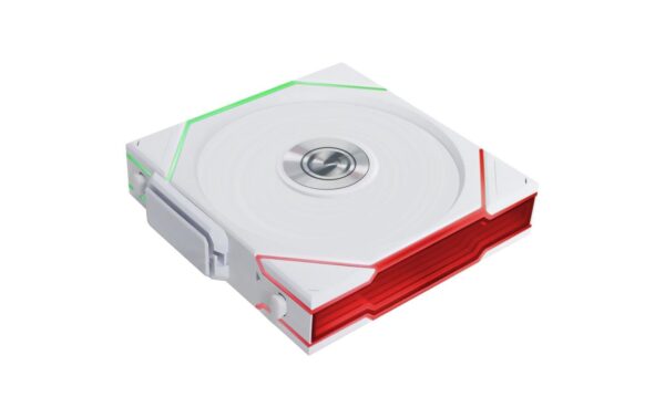1832387_2 - Mediatech Gehäuselüfter Lian Li 12TL1W3W 120x120x25mm, PWM, RGB, wireless, Weiss