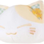 Plüsch Nemuneko Flower Pattern Ear Decoration Gelb