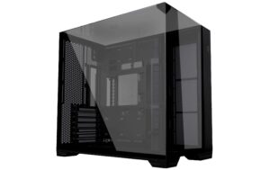 Lian Li Li O11 Vision Compact Schwarz Midi-Tower, Tempered Glass, Schwarz
