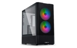 Lian Li LANCOOL 207 Schwarz Midi-Tower, Tempered Glass, Schwarz