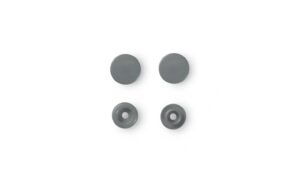 Prym Druckknopf Color Snaps, silbergrau 12.4 mm,  30 Stk.