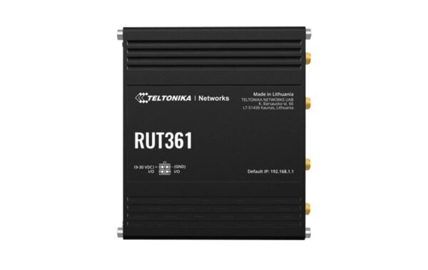 1835377 - Mediatech Teltonika LTE WLAN Industrierouter RUT361 Cat.6 LTE, 2x LAN, WiFi-4 kaufen Schweiz | Mediatech.ch