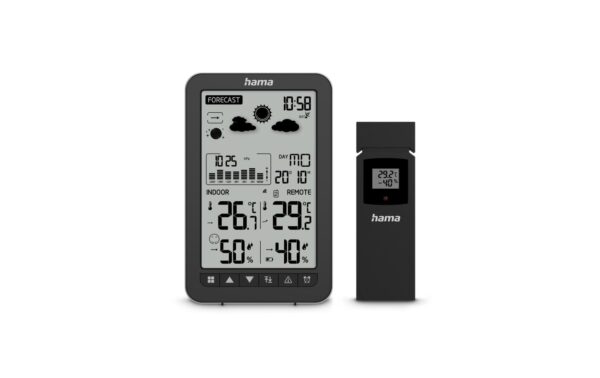 1835397 - Mediatech Hama Wetterstation Ko Samui Funk, Wecker, schwarz kaufen Schweiz | Mediatech.ch