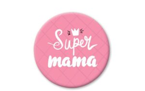 Cart Magnet Super Mama, 3.2 cm