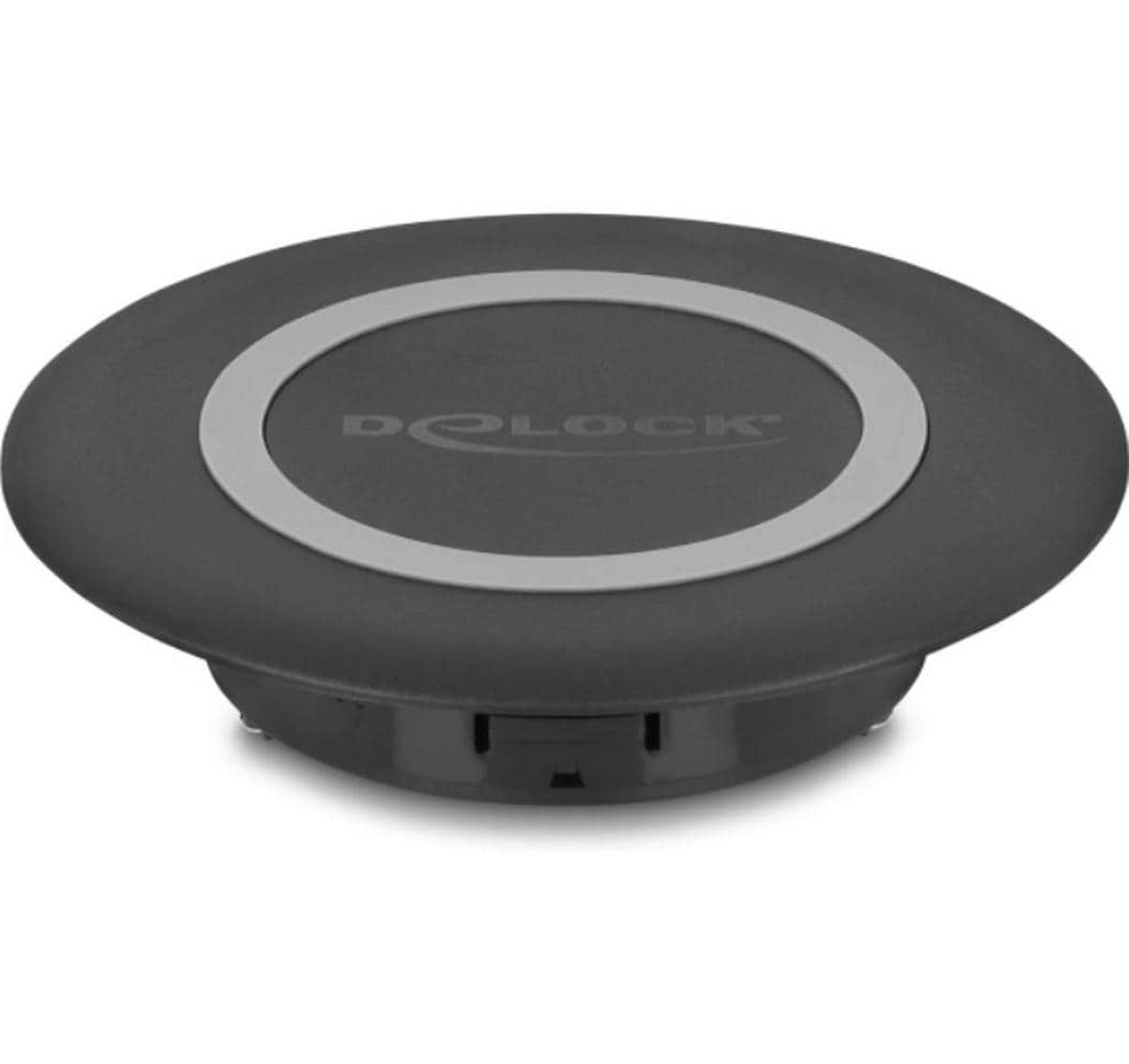 Delock Wireless Charger, für Tischeinbau schwarz, 15W, Qi Fast Charger kaufen Schweiz | Mediatech.ch