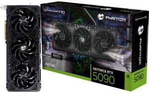 Gainward RTX5090 Phantom, 32GB GDDR7 GeForce RTX5090, 3x DP, 1x HDMI