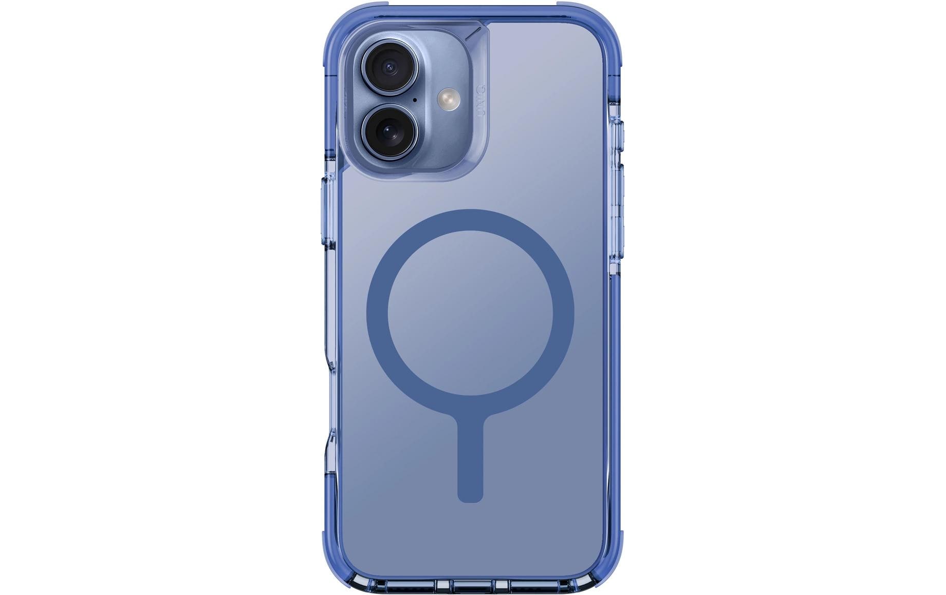 UNIQ Combat Hybrid Iphone 16 Maglick Blau Case Passend zum Apple Iphone 16 kaufen Schweiz | Mediatech.ch