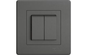 Feller EDIZIO.liv Smart Light Control for Philips Hue dark grey AP kaufen Schweiz | Mediatech.ch