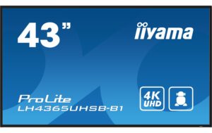 1836787 - Mediatech Iiyama LH4365UHSB-B1 43, IPS, UHD, 800cd, Android kaufen Schweiz | Mediatech.ch