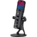 Deltaco RGB Microphone GAM-171 Black RGB Microphone
