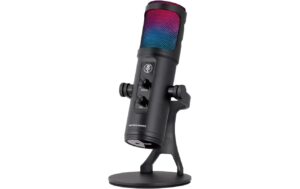 Deltaco RGB Microphone GAM-171 Black RGB Microphone