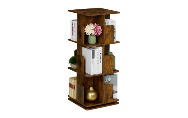 1837328 - Mediatech relaxdays Bücherregal 3 Etagen Industrial Spanplatte China, Dunkelbraun kaufen Schweiz | Mediatech.ch