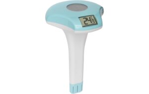 Digitales Solar-Poolthermometer türkis, FE-TFA