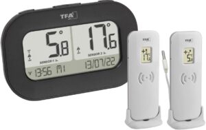 TFA Dostmann DOUBLE-CHECK Funk-Thermometer ohne Batterie, inkl. Sender 30.3250/30.3255 kaufen | Mediatech.ch