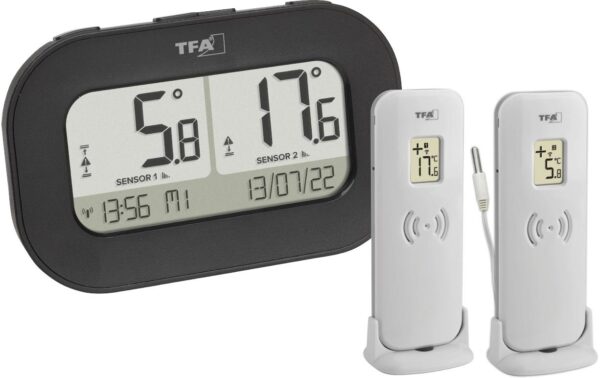 TFA Dostmann DOUBLE-CHECK Funk-Thermometer ohne Batterie, inkl. Sender 30.3250/30.3255 kaufen | Mediatech.ch