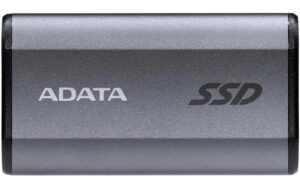 SSD Adata Flash SE880, 4TB, ext. grau USB3.2, lesen 2000, schreiben 2000, grau