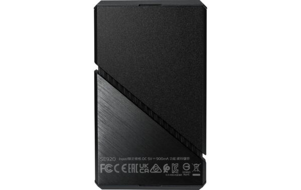 1838842_7 - Mediatech SSD Adata Flash SE920, 1TB, ext. schwarz USB4, lesen 38000, schreiben 3700, schwarz