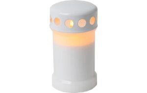 Star Trading LED Grablicht Serene Outdoor, Weiss, 13.5cm Höhe, kein Timer