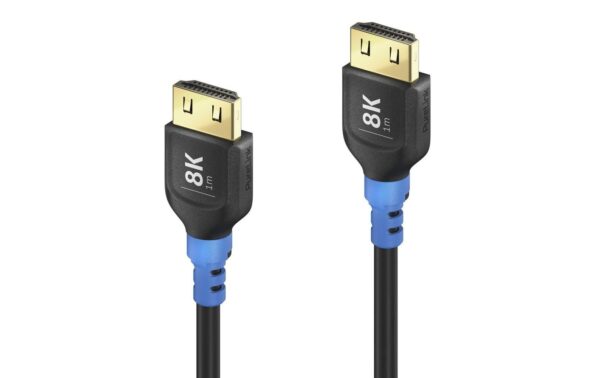 FlexInstall HDMI Kabel 8K, 2m HDMI 2.1, 48Gbps, UltraHD-2, 60Hz