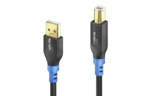FlexInstall USB2.0 Kabel Typ A-B, 3.0m 480Mbps, 10W