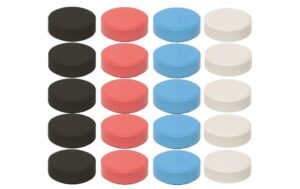 MAUL Facetterand-Magnete MAULpro Recycling Ø 29 mm,0.6kg Tragkraft,20 Stk, farbig