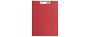 MAUL Schreibmappe MAULpoly A4 mit PP-Folienüberzug, rot