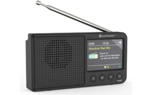 Soundmaster DAB175SW, DAB+ Radio, schwarz DAB+/UKW Digitalradio mit Akku kaufen Schweiz | Mediatech.ch