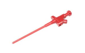 Velleman HM6410 Klemmprüfspitze rot 4mm-Buchse, Schraubanschluss, Kleps30