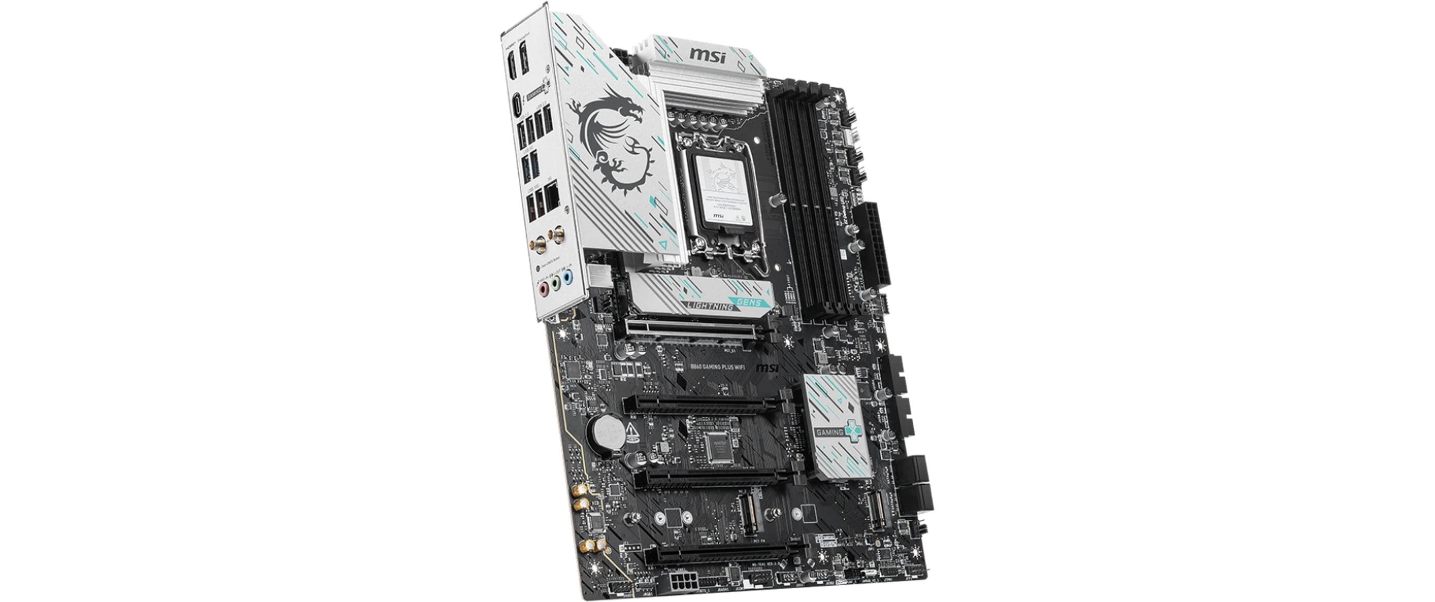 1841371_3 - Mediatech MSI B860 GAMING PLUS WIFI, LGA1851, ATX Intel B860, 4x DDR5, PCIe 5.0, HDMI, DP