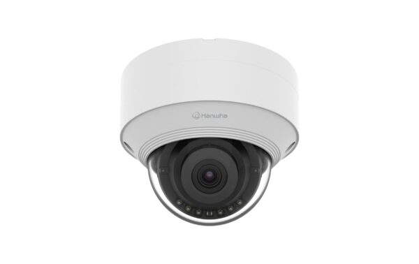 1841518 - Mediatech Hanwha Netzwerkkamera QNV-C8013R Outdoor, Dome, Vandal, 5MP, IR, AI,3mm 100°