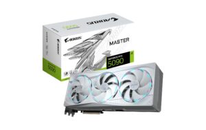 Gigabyte RTX5090 AORUS MASTER ICE 32G GeForce RTX5090, 3x DP, 1x HDMI