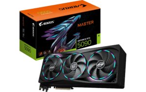 Gigabyte RTX5090 AORUS MASTER 32G GeForce RTX5090, 3x DP, 1x HDMI