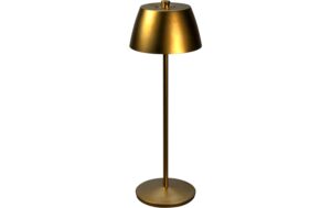 Konstsmide Éze USB-Tischleuchte Gold Matt LED 2200/3000K, Dimmbar / IP54