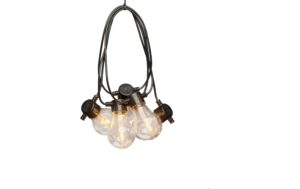 Konstsmide LED Party Lichterkette klar 10x LED Bernstein-Dioden, IP55-Stecker