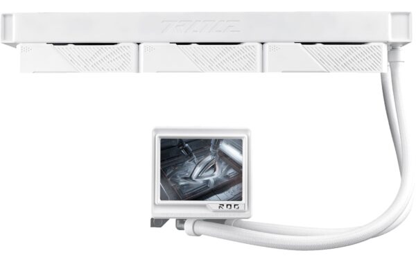 1842838_4 - Mediatech Asus ROG RYUJIN III 360 ARGB EXTREME WH Liquid CPU Cooler, 3.5 LCD, 3x120mm ARGB